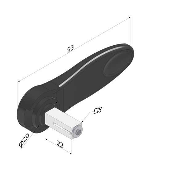 SECUREMME Maniglie porte blindate