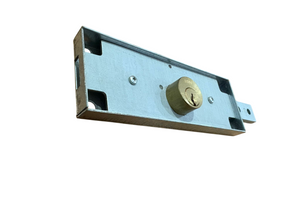 ICSA serratura per serranda destra 3 chiavi zincate