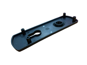POTENT PLACCA COPRI SERRATURA ABS FORO CILINDRO EUROPEO - INTERASSE 70 mm.