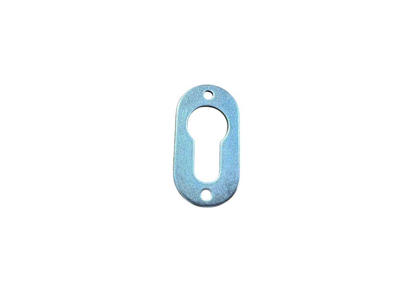 CISA COPRICILINDRO OVALE CILINDRP SAG. IN ACCIAIO ZINCATO AD AVV. ALTEZZA 5 CM LARGHEZZA 3 CM INTERASSE 3.5 CM