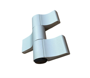 SAVIO Cerniera registrabile modello "MECHANICA" a 3 ali per porte interasse 93 mm. - senza kit di fissaggio - colore argento