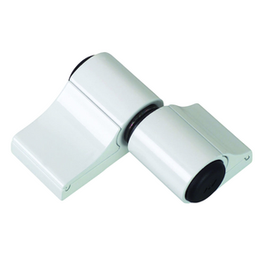 SAVIO CERNIERA MODELLO "MECHANICA" A 2 ALI, PER PORTE INTERASSE 60 mm. - SENZA KIT DI FISSAGGIO - COLORE BIANCO AVORIO RAL 1013