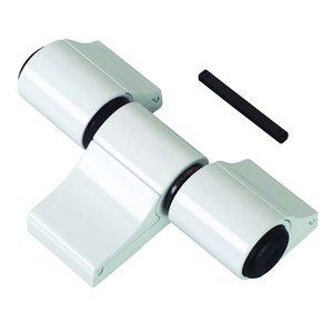 SAVIO CERNIERA REGISTRABILE MODELLO "MECHANICA" A 3 ALI PER PORTE INTERASSE 60 mm. - SENZA KIT DI FISSAGGIO - COLORE BIANCO GHIACCIO RAL 9010