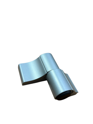 SAVIO CERNIERA MODELLO "MECHANICA" A 2 ALI, PER PORTE INTERASSE 60 mm. - SENZA KIT DI FISSAGGIO - COLORE ARGENTO SILV