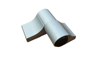 SAVIO Cerniera registrabile modello "MECHANICA" a 2 ali per porte interasse 62.5 mm. - senza kit di fissaggio - colore argento