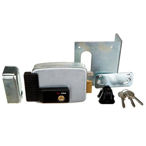 CISA Serratura elettrica destra/sinistra con scrocco entrata 50/60/70/80 mm.