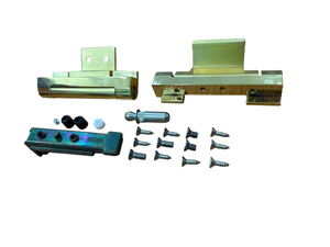 SAVIO KIT CERNIERA RIBANTATRE 150 DA AVVITARE PER PROFILI COMPLANARI INTERNI NC 45/STOPPER PG -  COLORE ORO LUCIDO HL