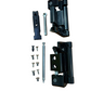 SAVIO KIT CERNIERA REGISTRABILE DA AGGIANCIARE PREMONTATA PER PROFILI R40 COLORE NERO RAL 9005