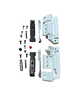 SAVIO KIT CERNIERA PER ANTA AFFIANCATA R40 COLORE BIANCO RAL 9010