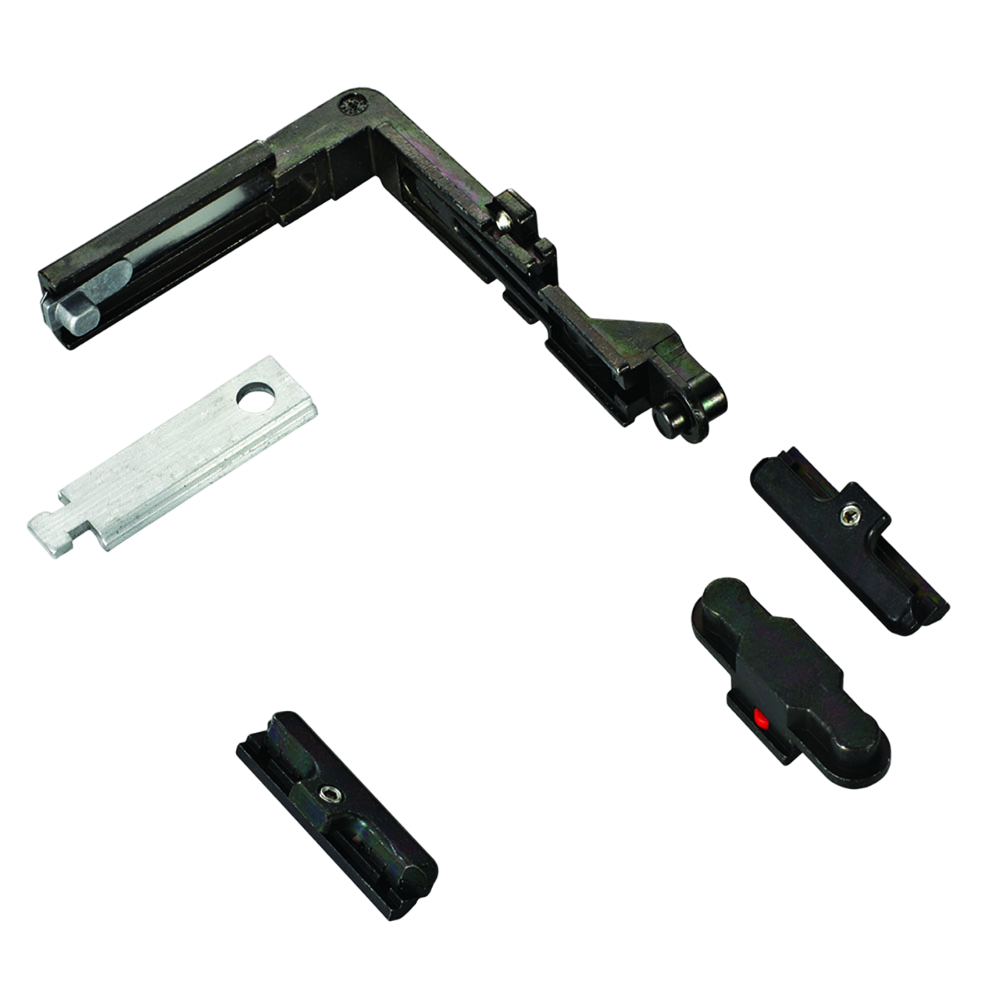 SAVIO KIT PER 6 PUNTI CHIUSURA PER PROFILI R40/NEWTEC FINITURA ZAMA ZINCATA