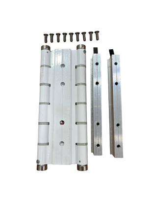 WIND CERNIERA PER PORTE A VENTO PER R40 COLORE BIANCO GHIACCIO RAL 9010