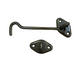 BIENNEBI GANCIO FERMAPERSIANE mm. 80 FINITURA OTTONE BRONZATO