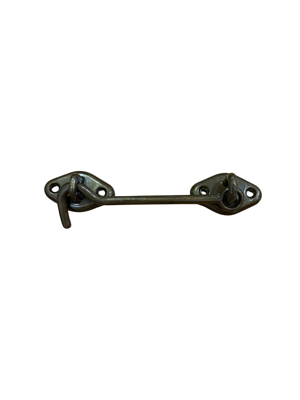 BIENNEBI GANCIO FERMAPERSIANE mm. 140 COLORE OTTONE BRONZATO