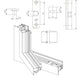 SAVIO Clip ferma ante in zama zincata nera e nylon, 2 viti TC 4,2×19 in acciaio zincato. Camera Europea.