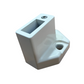 COMPAS SUPPORTO BASETTA PRESSOFUSA VERNICIATA BIANCA RAL 9010