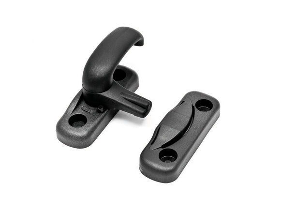 ESINPLAST Chiocciola - Chiudi anta a tirare con spessore da mm 2,5 viti inox e tappo copriforo