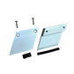 MASTER SUPPORTO A PINZA PER VETRO INCLINATO 30° DESTRO - FINITURA IN ALLUMINIO ESTRUSO COLORE ARGENTO