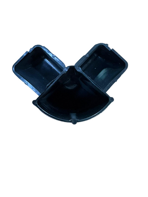 RACCORDO A TRE VIE COLORE NERO RAL 9005