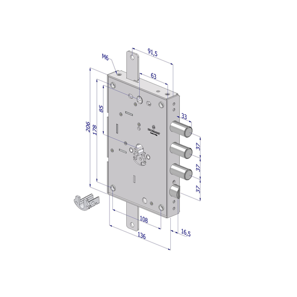 SECUREMME Serrature per porte blindate