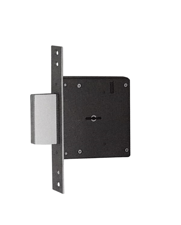 ISEO Serratura ad infilare doppia mappa entrata 60 mm.