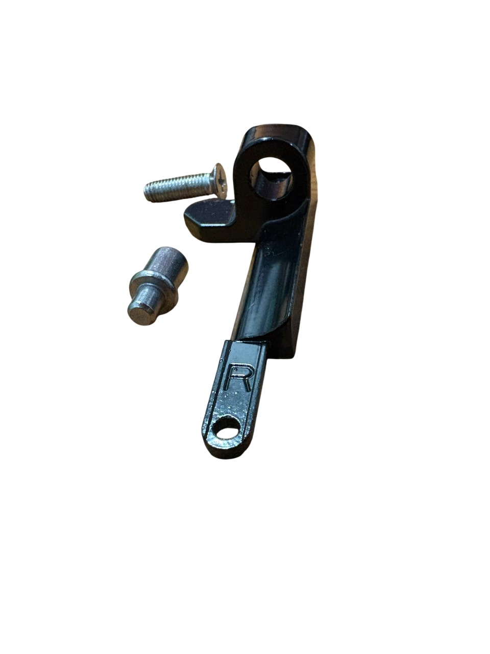 SAVIO KIT RINFORZO CERNIERA SUPERIORE DESTRO RIBANTA 5 - DA 140 Kg - IN ZAMA COLORE NERO RAL 9005