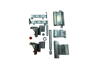 SAVIO KIT CERNIERA AMBIDESTRA PER RIBANTA 5 CAMERA EUROPEA COMPLANARE INTERNA - FINITURA PVD INOX SATINATO