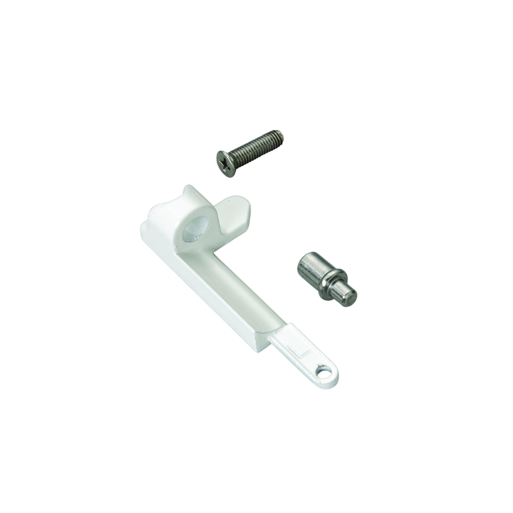 SAVIO KIT RINFORZO CERNIERA SUPERIORE SINISTRO RIBANTA 5 - DA 140 Kg - IN ZAMA COLORE BIANCO RAL 9010