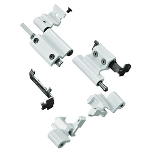 SAVIO KIT CERNIERA AMBIDESTRA PER RIBANTA 5 CAMERA EUROPEA COMPLANARE INTERNA - COLORE BIANCO AVORIO RAL 1013