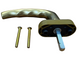HOPPE ATLANTA DK MANICO LUNGO QUADRO 7x45 mm COLORE BRONZO