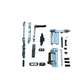 MASTER Kit base Cerniera Anta ribalta WEEN con anti falsa manovra per R40