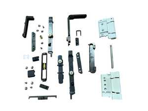 MASTER KIT BASE PER ANTA RIBALTA + CERNIERA R40 CONPLANARE COLORE RAL 1013 BIANCO AVORIO