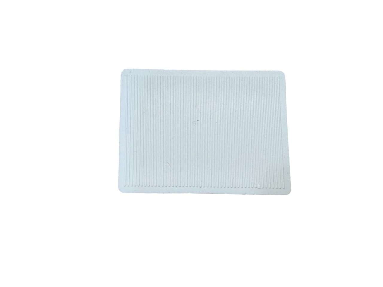 TASSELLI PER VETRO 40x30x5 mm. COLORE BIANCO (Confezione da 1 kg.)