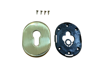 SECUREMME BOCCHETTA 62X82X6 YALE COLORE ORO Completa di supporto plastico PL4302XBK.