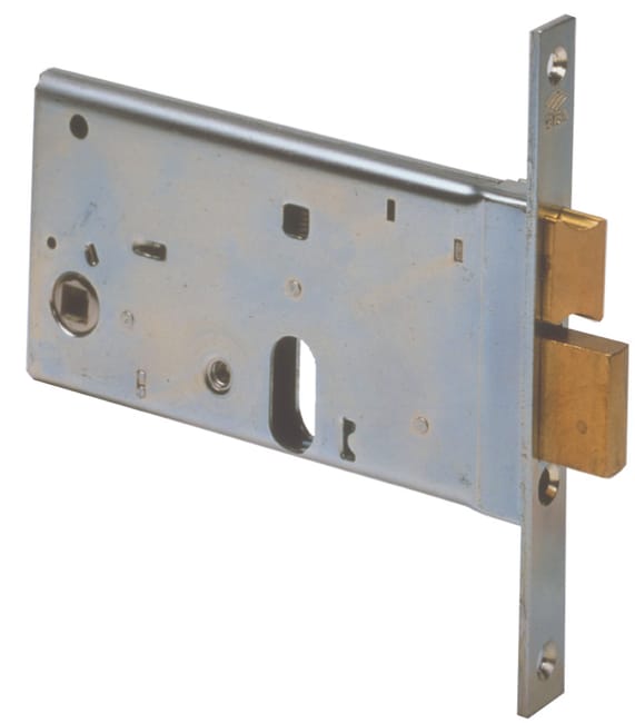 CISA Serratura fascia cilindro ovale entrata 70/80/90 mm. frontale 20 mm.