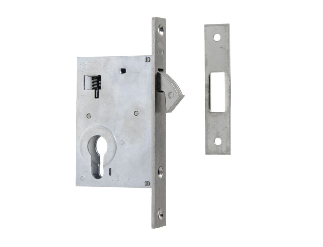 CISA Serratura ad infilare per montanti catenaccio a gancio entrata 40 mm.