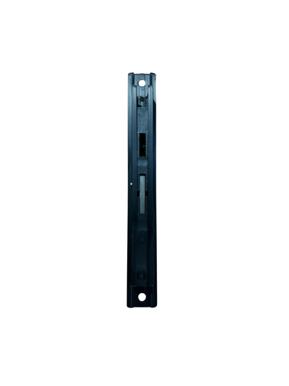 MEDAL CATENACCIO MODELLO "DUPLEX" 20 mm. A DOPPIA MANDATA PER GR9 - FINITURA IN ALLUMINIO NERO OSSIDATO