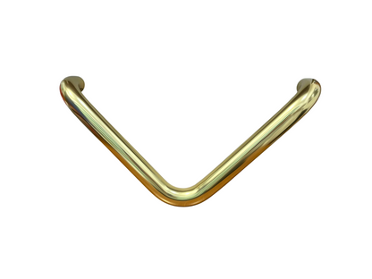 MASTER Maniglione ad "L" modello "ECLISSE" interasse 300/420 mm. - finitura in alluminio estruso