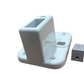 COAR BASETTA PER RINGHIERA COLORE BIANCO GHIACCIO RAL 9010