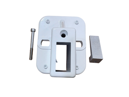 COAR BASETTA PER RINGHIERA COLORE BIANCO GHIACCIO RAL 9010