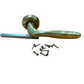 GHIDINI PIETRO BOSCO "AIRONE" Q8M RB OLV COLORE ORO LUCIDO