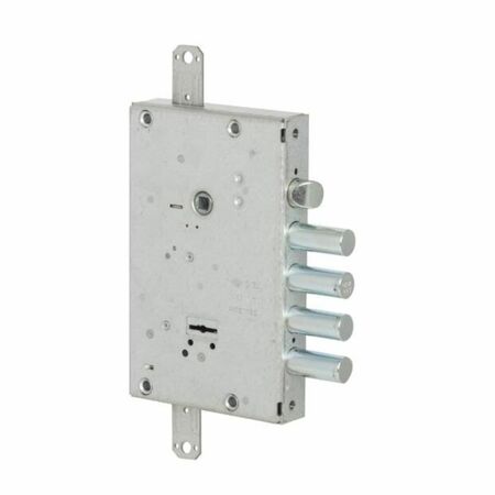 CISA serratura blindata con chiave lunga a mappa, 3 pistoni - interasse 38 mm.