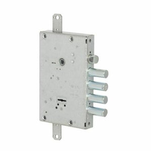 CISA serratura blindata con chiave lunga a mappa, 3 pistoni - interasse 38 mm.