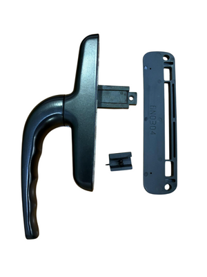 MASTER Cremonese modello comfort per anta e ribalta sistema monti colore nero opaco
