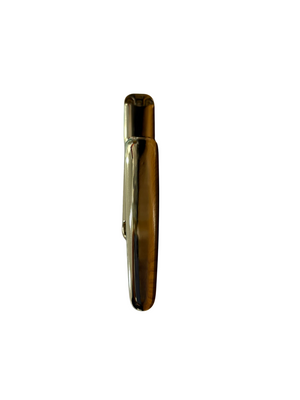 MASTER CREMONESE MODELLO "TWIST OUT" PER APERTURA ESTERNA/INTERNA - INTERASSE 104-108 mm. - FINITURA IN ALLUMINIO PRESSOFUSO COLORE OTTONE LAVORATO