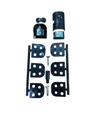 Master Kit terza chiusura solo per apertura interna Colore Nero Opaco Per sistema di chiusura universale con aste a fissaggio frontale OLD STYLE