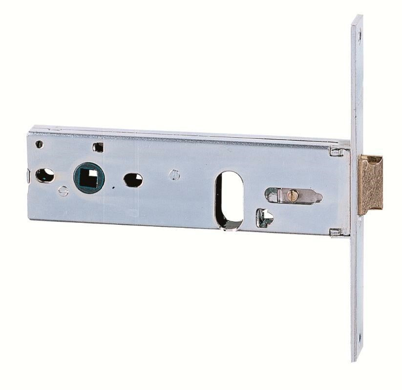 ISEO Serratura per fascia senza cilindro entrata 80 mm.