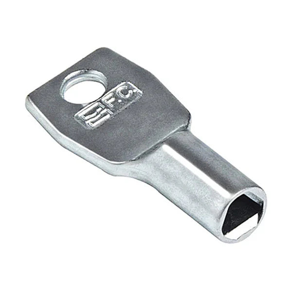 COMUNELLO Quadrata per chiavistello - finitura zincata