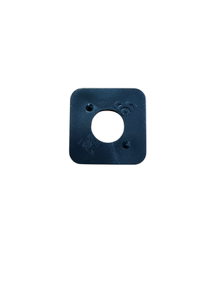 BIENNEBI SPESSORE QUADRATO mm. 12 PLASTICA DURA COLORE NERO