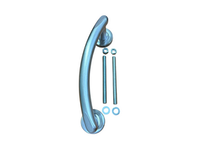 GHIDINI PIETRO BOSCO SOGNO MANIGLIONE ZANCATO INTERASSE 180MM. GCTOL COLORE CROMO SATINATO