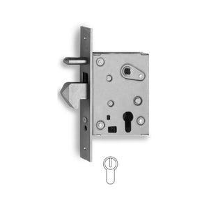 ISEO Serratura a gancio entrata 70 mm. , scatola 110 mm.